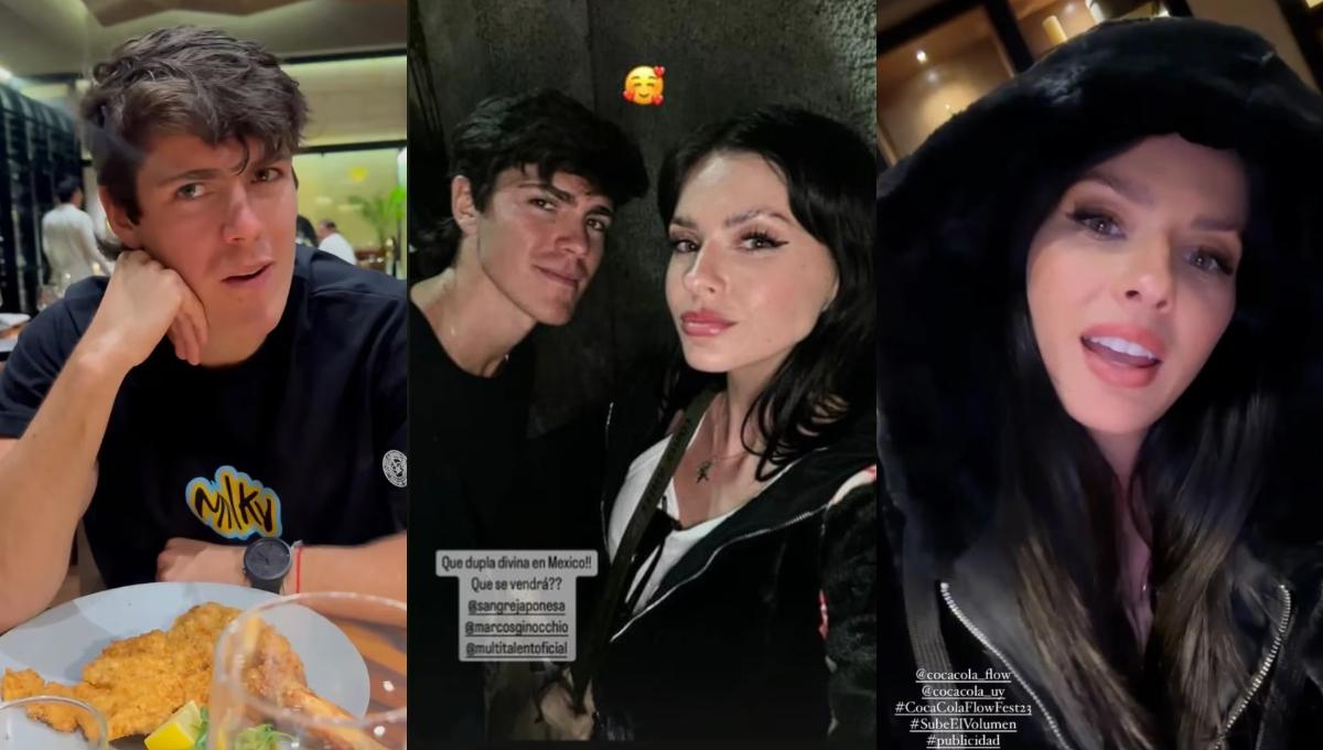 La China Suárez y Marcos Ginocchio compartieron varias postales juntos en México. La China Suárez y Marcos Ginocchio compartieron varias postales juntos en México.