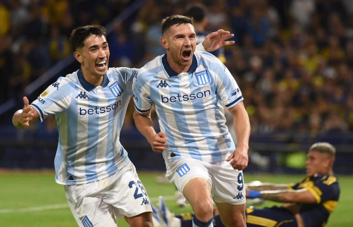 Racing le ganó 1 a 0 a Boca y es el primer finalista del Torneo Clausura de la Liga Profesional.