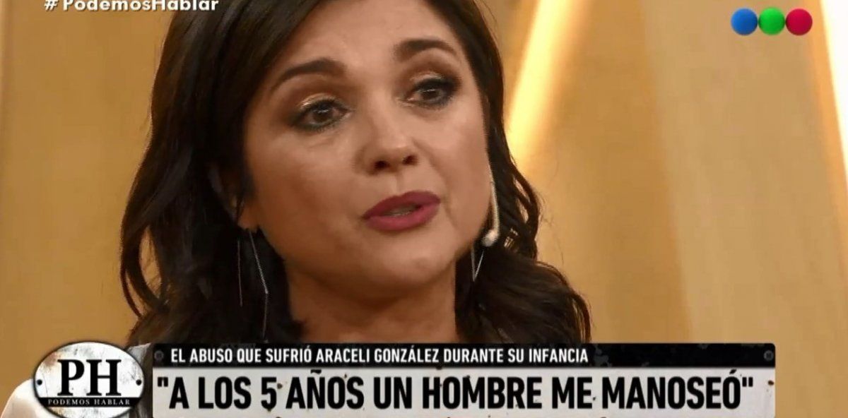 Araceli González reveló un episodio de abuso sexual: “A los cinco años, un hombre me manoseó”