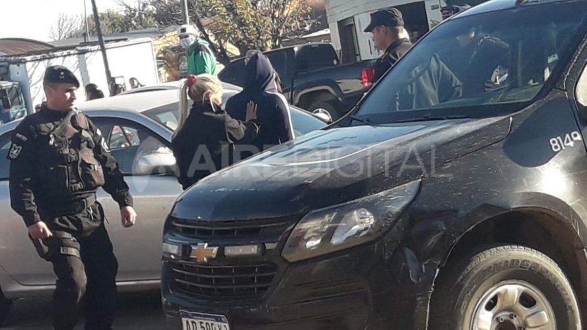 La mujer implicada en el asesinato de Oldani fue detenida tras una persecución policial.