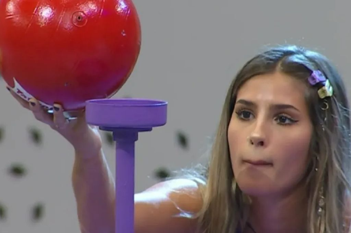 Julieta ganó la prueba semanal de Gran Hermano y se convirtió en la líder de la semana.