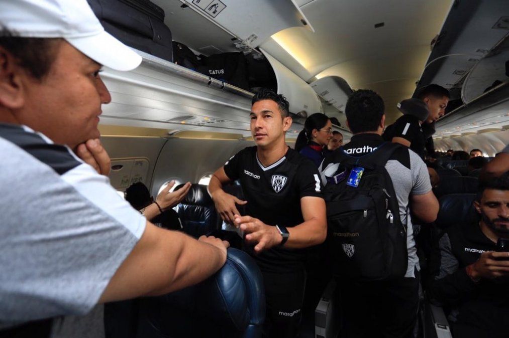 Independiente del Valle llegó a Asunción y ya espera por Colón