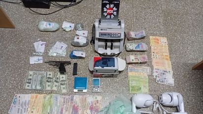 Allanamiento por microtráfico en Rafaela: droga, máquinas de contar dinero y cinco detenidos