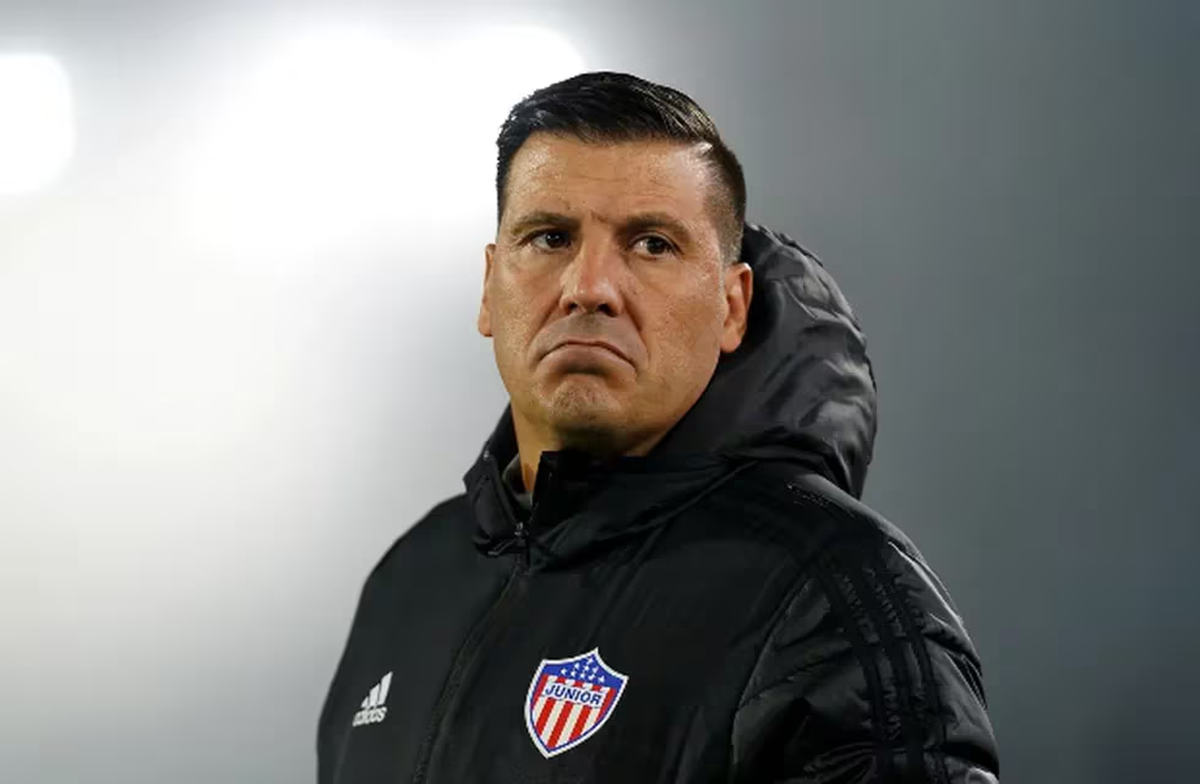 Juan Cruz Real, el nuevo entrenador de Belgrano. Foto: @WinSportsTV. Juan Cruz Real, el nuevo entrenador de Belgrano. Foto: @WinSportsTV.