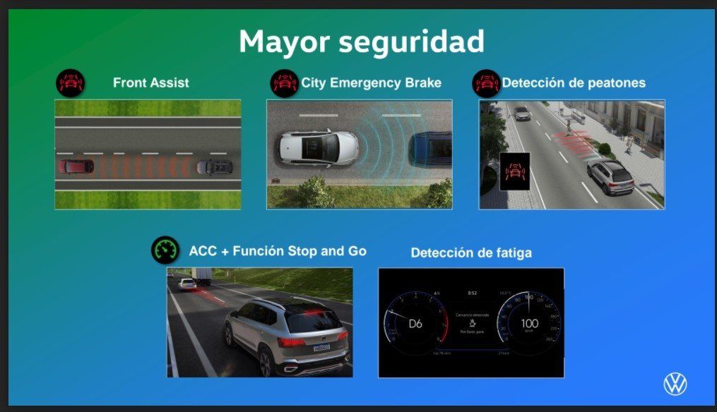 Volkswagen Taos 2021 | Seguridad