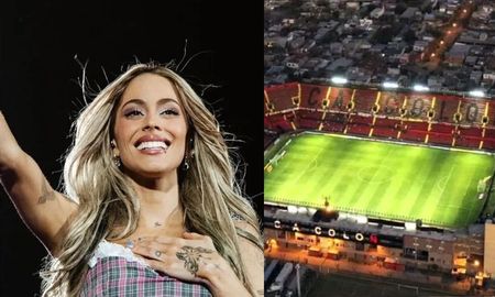 ¿Tini Stoessel en el estadio de Colón?. ¿Tini Stoessel en el estadio de Colón?.