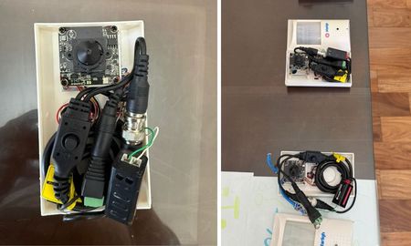 Según se informó, se trata de aparatos de grabación de audio y video, que fueron encontrados ocultos Según se informó, se trata de aparatos de grabación de audio y video, que fueron encontrados ocultos