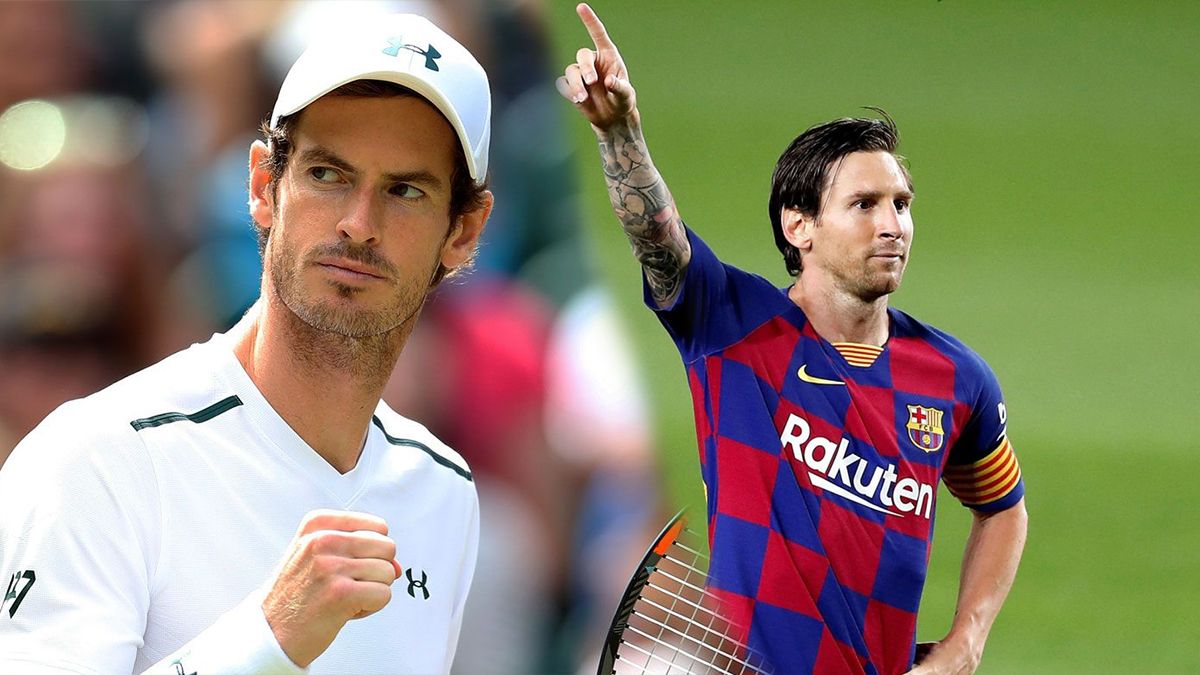 El tenista escocés Andy Murray expresó sus ganas de ver a Messi en la Premier League.