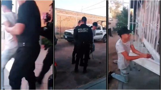 El clip se volvió rápidamente viral en las redes sociales.