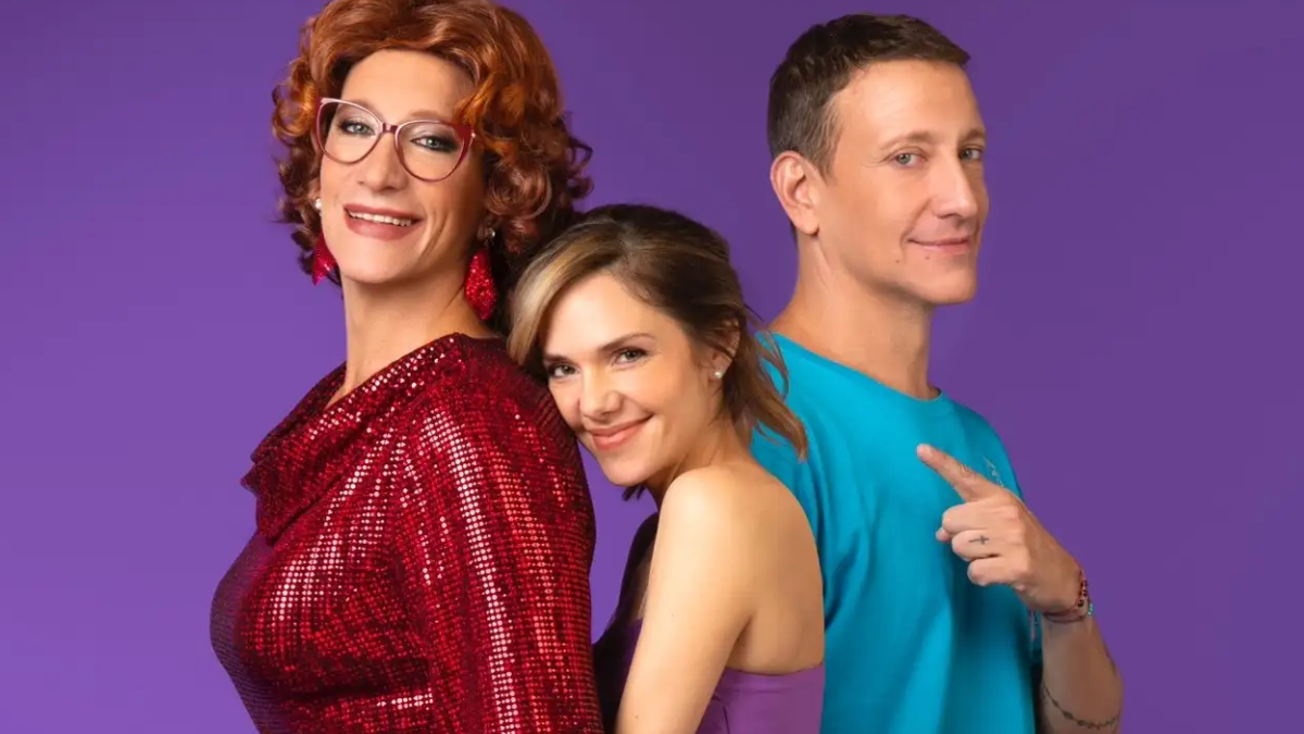 Nico Vázquez cuando se vestía de mujer en Tootsie. Nico Vázquez cuando se vestía de mujer en Tootsie.