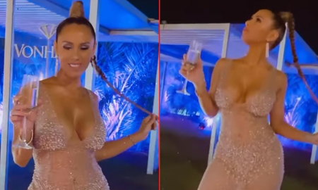Matilda Blanco fulminó a Barby Silenzi por su look en los 15 de la hija de Karina La Princesita y El Polaco. Matilda Blanco fulminó a Barby Silenzi por su look en los 15 de la hija de Karina La Princesita y El Polaco.