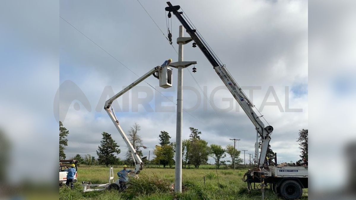Hasta el lunes 1.500 usuarios de la zona Metropolitana de Santa Fe continuaban sin servicio de energía.