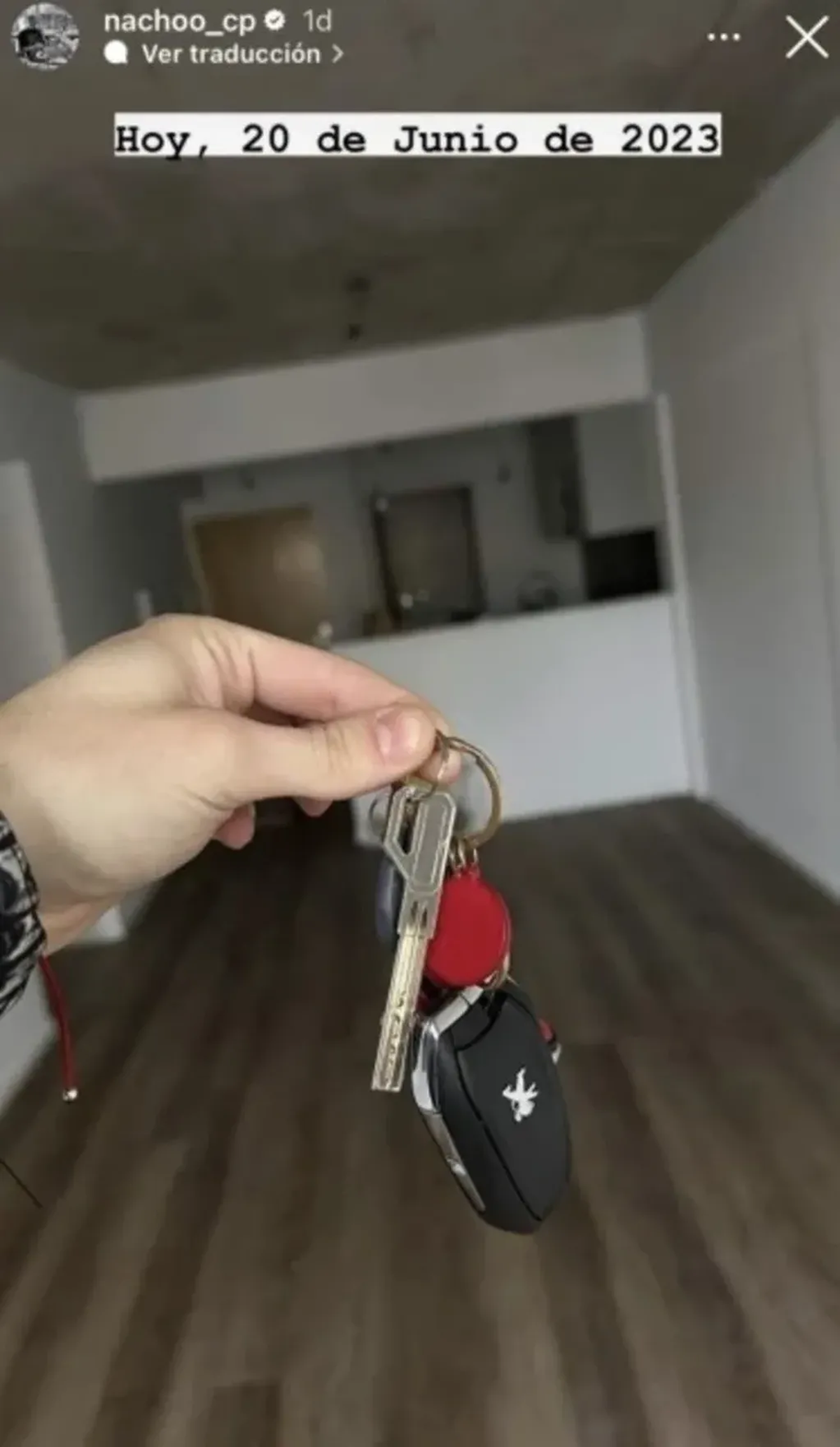 Nacho Castañares logró cumplir el sueño del auto y la casa propia.