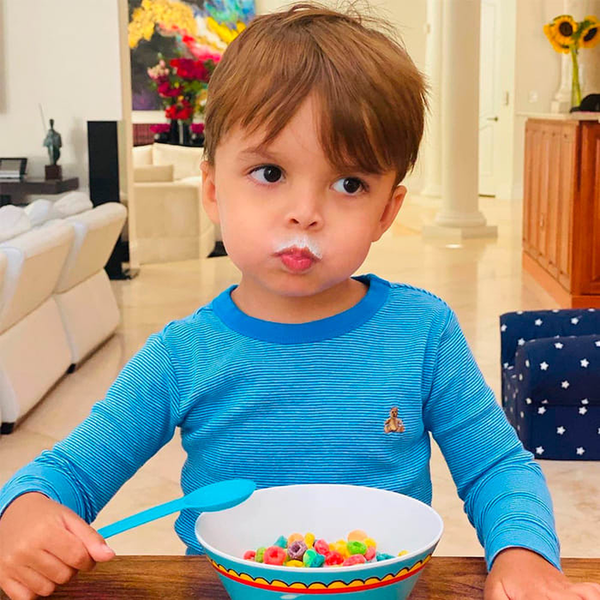 La lujosa casa de Luis Fonsi en Miami.