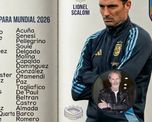 Gonzalo Bonadeo y la prelista de la Selección Argentina para el Mundial 2026. Gonzalo Bonadeo y la prelista de la Selección Argentina para el Mundial 2026.