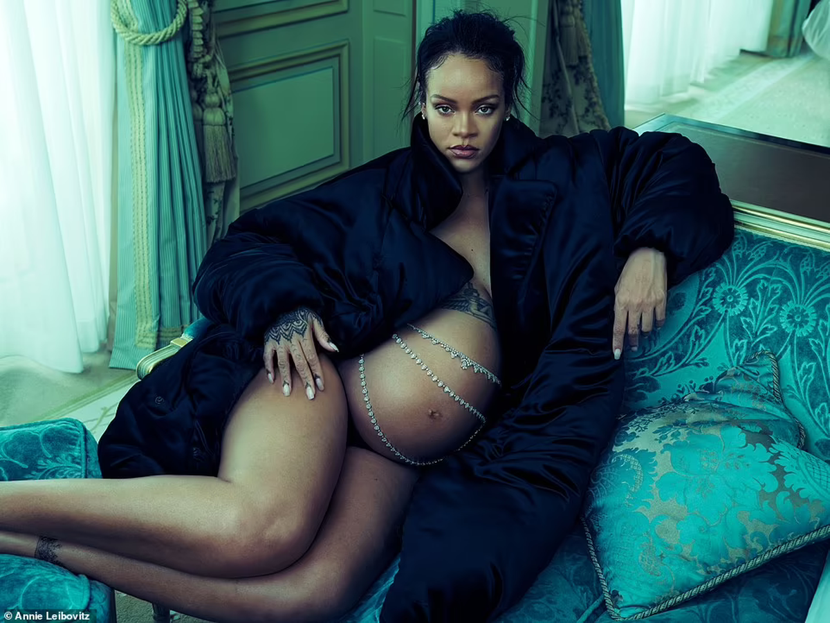 Rihanna para Vogue, por Annie Leibovitz