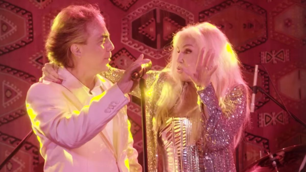 Cristian Castro y Susana Giménez en la súper fiesta. Cristian Castro y Susana Giménez en la súper fiesta.