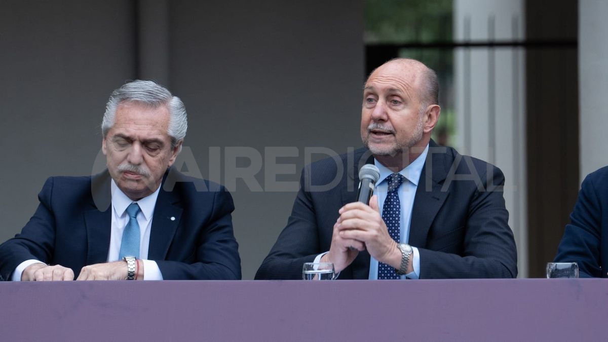 Perotti, otra vez, admitió discusiones con el ministro de Seguridad de la Nación, Aníbal Fernández. Perotti, otra vez, admitió discusiones con el ministro de Seguridad de la Nación, Aníbal Fernández.