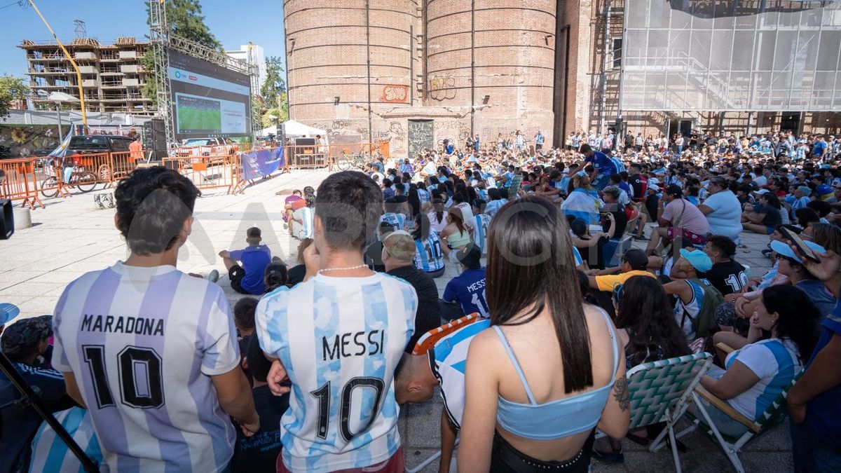 El Fan Fest del Molino recibe a los santafesinos en la nueva cita mundialista de Argentina
