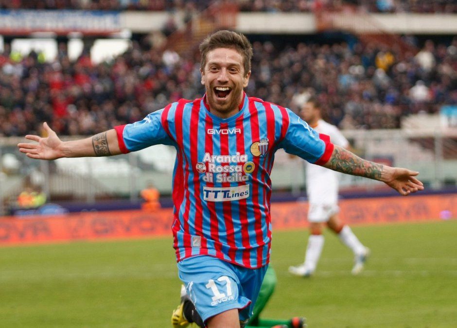 Papu Gómez fue uno de los tantos jugadores argentinos que jugó en el Catania de Italia.