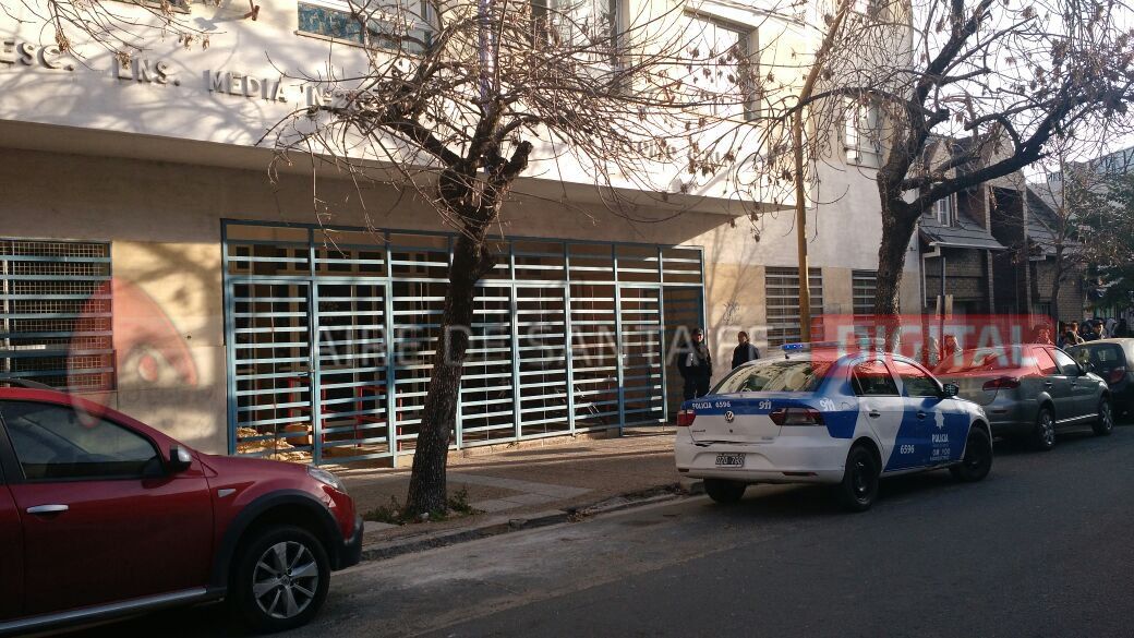 Amenaza de bomba en la Escuela Grilli