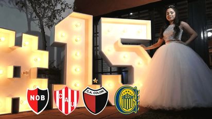 Un club del fútbol argentino abre el estadio para que las quinceañeras se saquen fotos