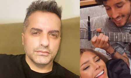 Sebastián Yatra y Danna Paola pasaron la madrugada juntos y Ángel De Brito Sebastián Yatra y Danna Paola pasaron la madrugada juntos y Ángel De Brito
