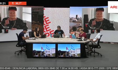 La abuela Tata cumplió 100 años y habló en Aire de Santa Fe. La abuela Tata cumplió 100 años y habló en Aire de Santa Fe.