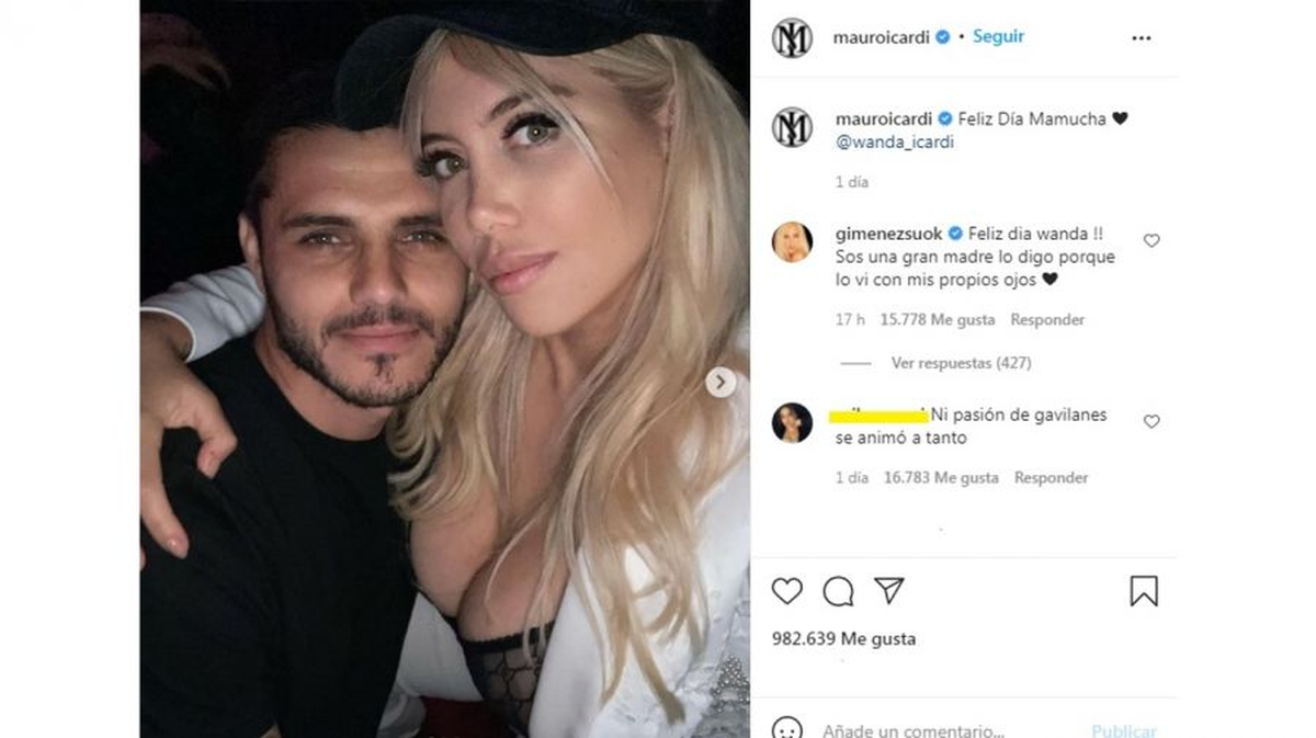 Adrián Pallares contra Susana Giménez por su mensaje en la foto de Mauro Icardi con Wanda Nara.