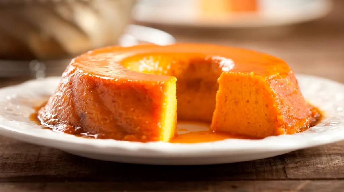 Flan de calabaza con la receta de Maru Botana