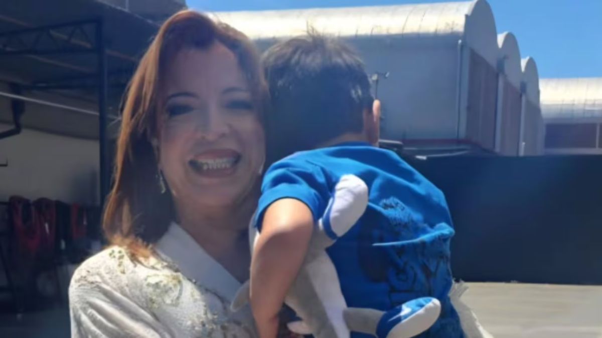 Lizy Tagliani compartió el emotivo momento en que su hijo Tati.