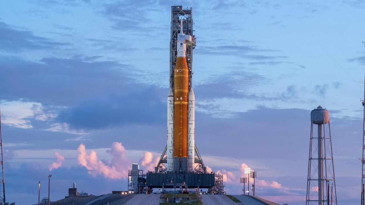 El pronóstico del tiempo prevé un 50% de probabilidades de buenas condiciones para el lanzamiento, por lo que no se espera que sea un gran inconveniente para que salga la misión.