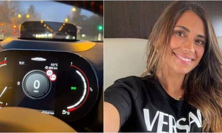 Cómo es el lujoso auto eléctrico de Antonela Roccuzzo y cuánto cuesta. Cómo es el lujoso auto eléctrico de Antonela Roccuzzo y cuánto cuesta.