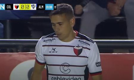 Federico Jourdan en el duelo entre Colón vs. Almagro. Federico Jourdan en el duelo entre Colón vs. Almagro.
