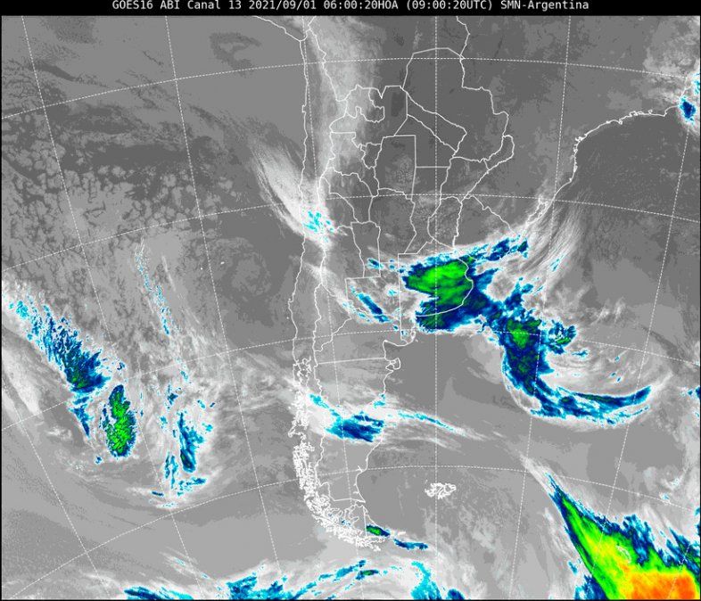Imagen satelital.