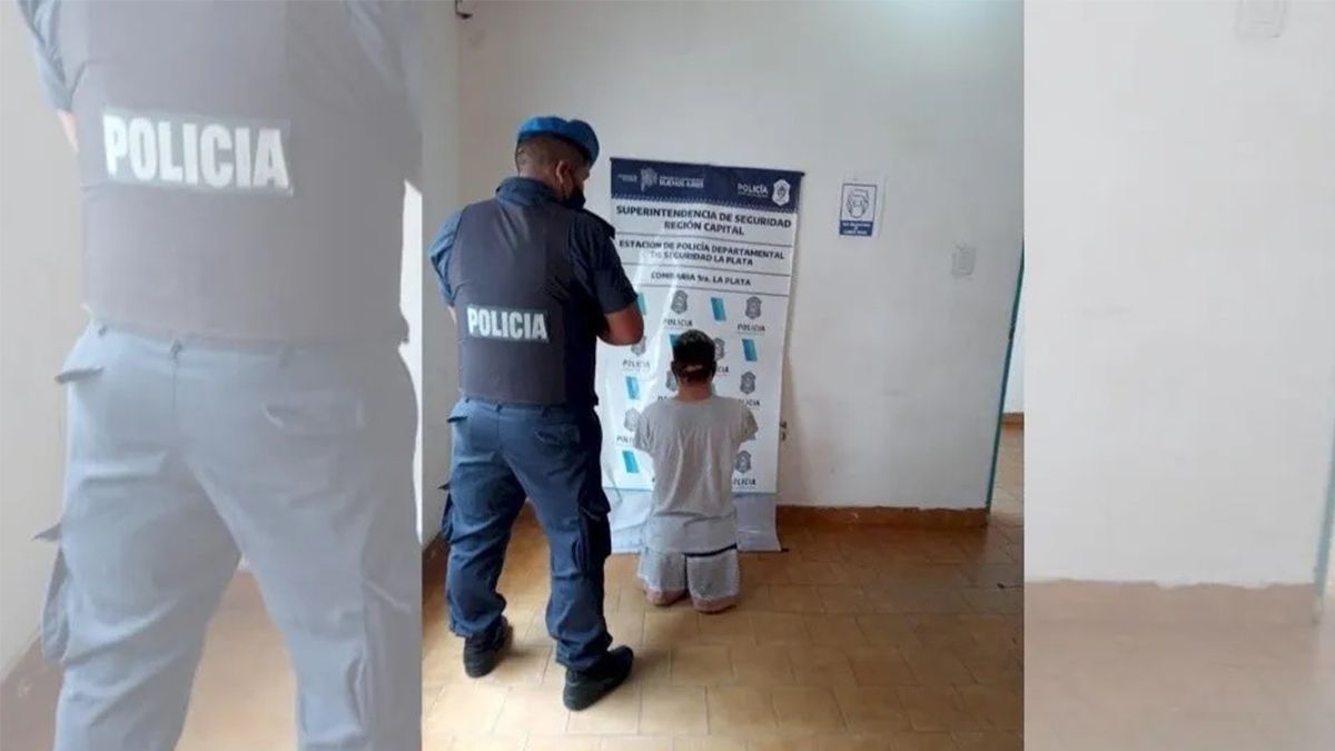 La Plata: el hombre que rápidamente fue detenido por la policía