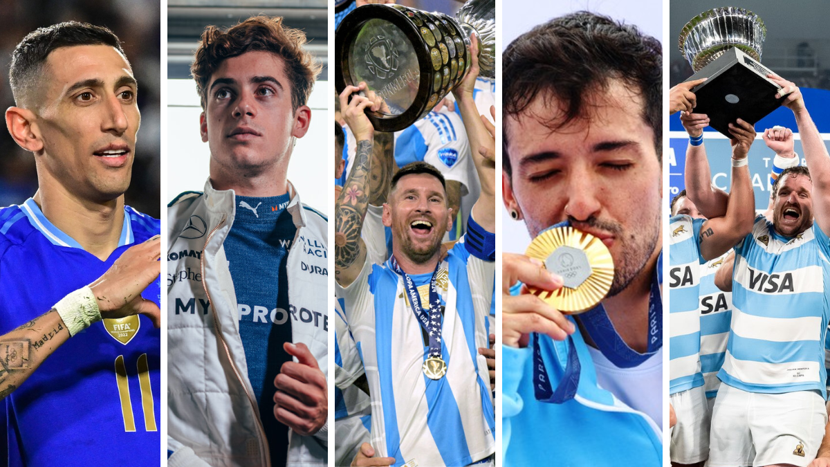 Cuáles fueron los cinco momentos más importantes del deporte argentino en 2024