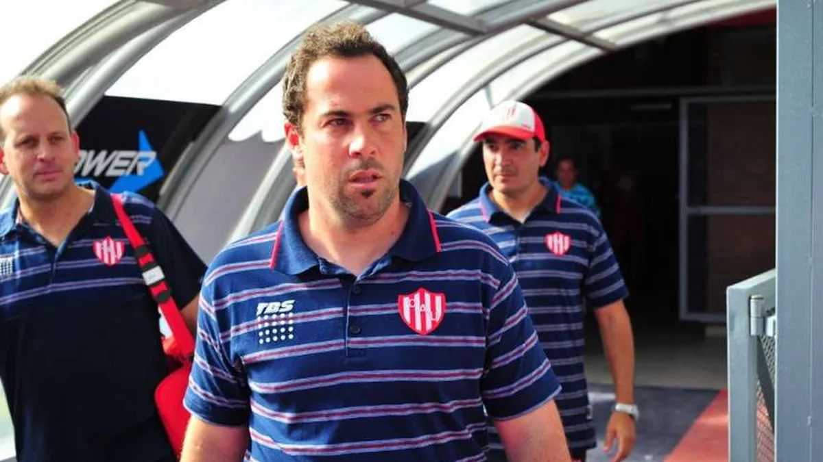 Juan Pablo Pumpido fue técnico de Unión. Juan Pablo Pumpido fue técnico de Unión.