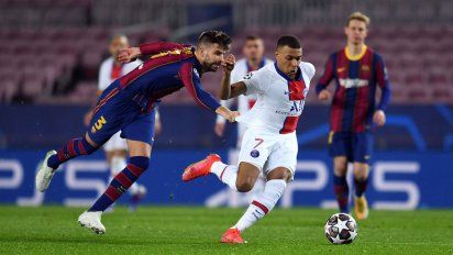 El Barcelona de Messi perdió por goleada con PSG y quedó al borde de la eliminación