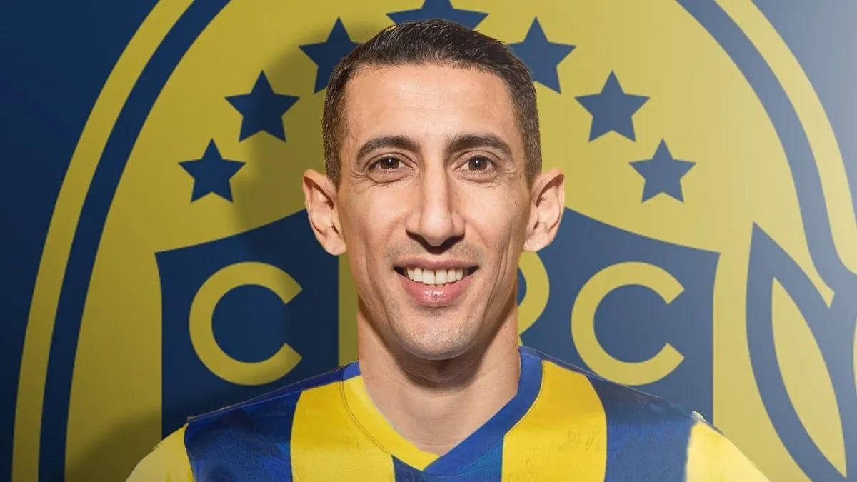 Ángel Di María se sumó a Rosario Central y se prepara para su presentación oficial