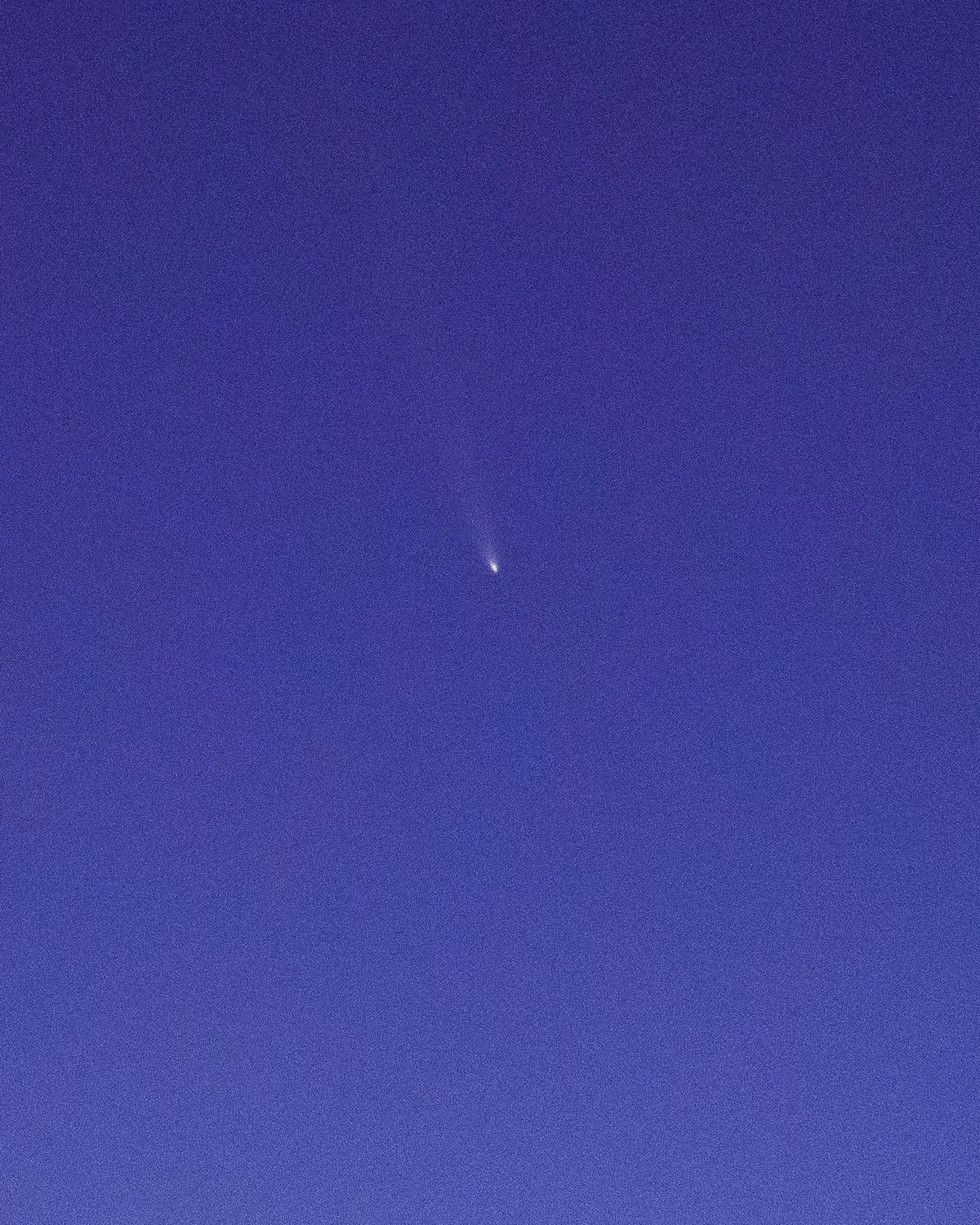 El cometa A3 capturado por el fotógrafo santafesino Cristian Acosta desde Guadalupe Oeste el viernes 27 de septiembre. El cometa A3 capturado por el fotógrafo santafesino Cristian Acosta desde Guadalupe Oeste el viernes 27 de septiembre.