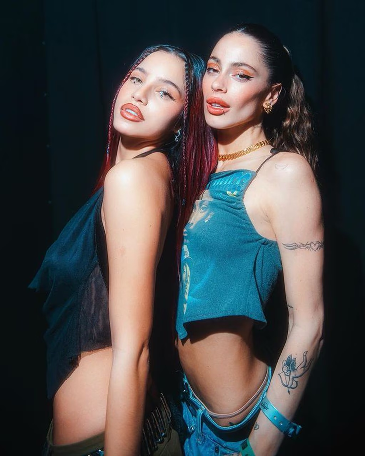 Tini y Emilia la rompieron en las redes con unas instantáneas muy sensuales.