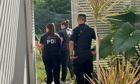 La Policía de Investigaciones trabajó este viernes en el centro de salud. La Policía de Investigaciones trabajó este viernes en el centro de salud.
