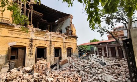devastador terremoto en myanmar: hay mas de 1600 muertos y 3400 personas heridas devastador terremoto en myanmar: hay mas de 1600 muertos y 3400 personas heridas