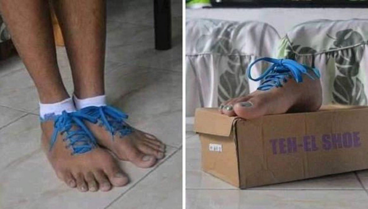 Los zapatos que causaron gran impacto en las redes sociales y se volvieron virales.