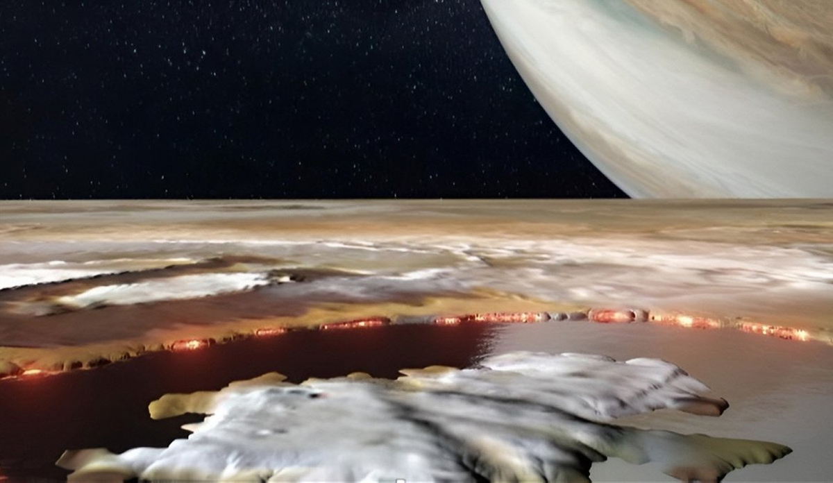 La nave espacial Juno de la NASA está explorando Júpiter y registró un fenómeno volcánico de proporciones impresionantes. La nave espacial Juno de la NASA está explorando Júpiter y registró un fenómeno volcánico de proporciones impresionantes. 