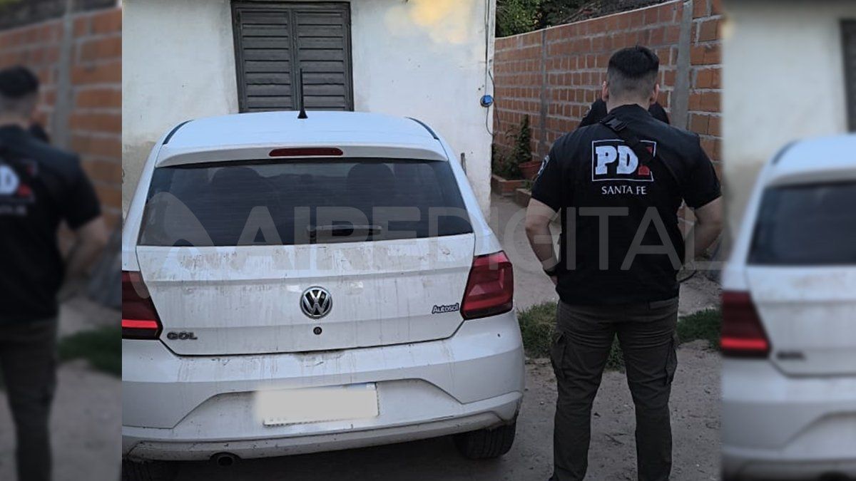 La banda investigada tenía en barrio La Ranita un automóvil que había sido robado en Buenos Aires. 