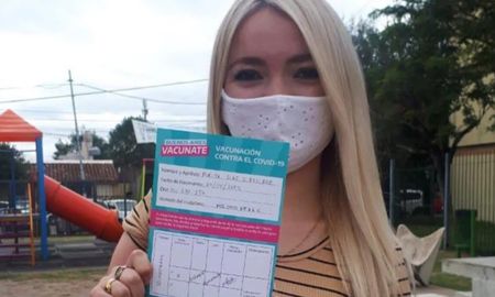 Stefania Desiree Purita Díaz trabajaba en la secretaría de Educación de la municipalidad de Avellaneda, provincia de Buenos Aires, cuando se vacunó. Stefania Desiree Purita Díaz trabajaba en la secretaría de Educación de la municipalidad de Avellaneda, provincia de Buenos Aires, cuando se vacunó.