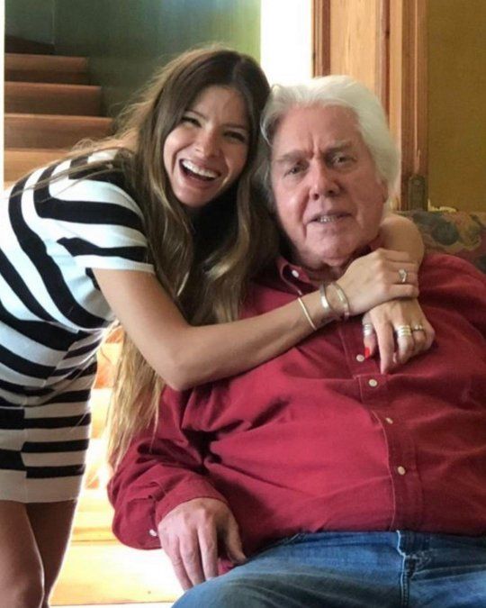 La China Suárez se despidió del papá de Benjamín Vicuña.