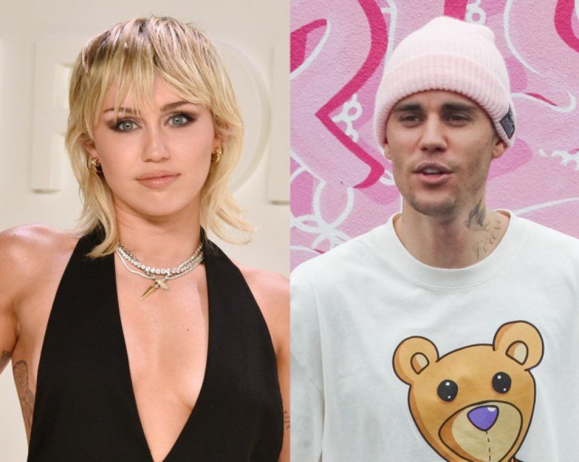 Miley Cyrus se burló del baile navideño de Justin Bieber.